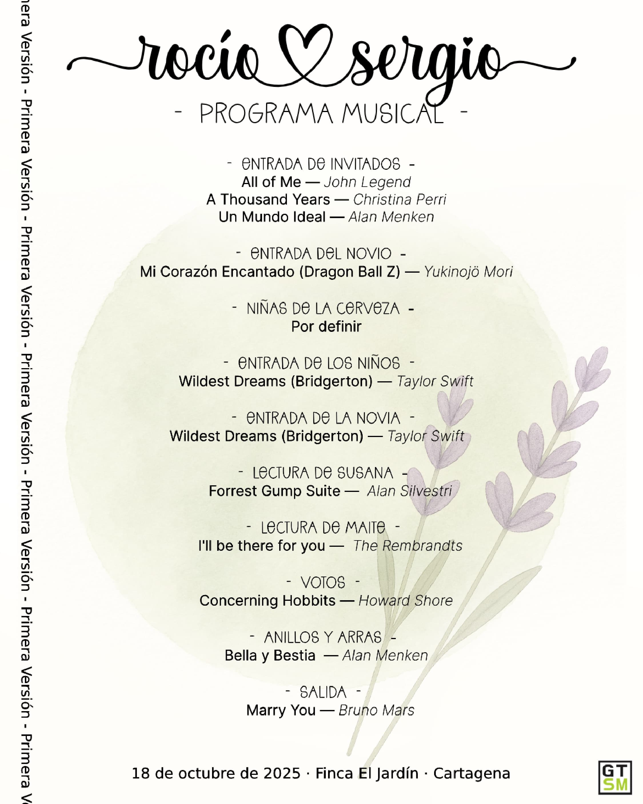 Propuesta de programa musical 2