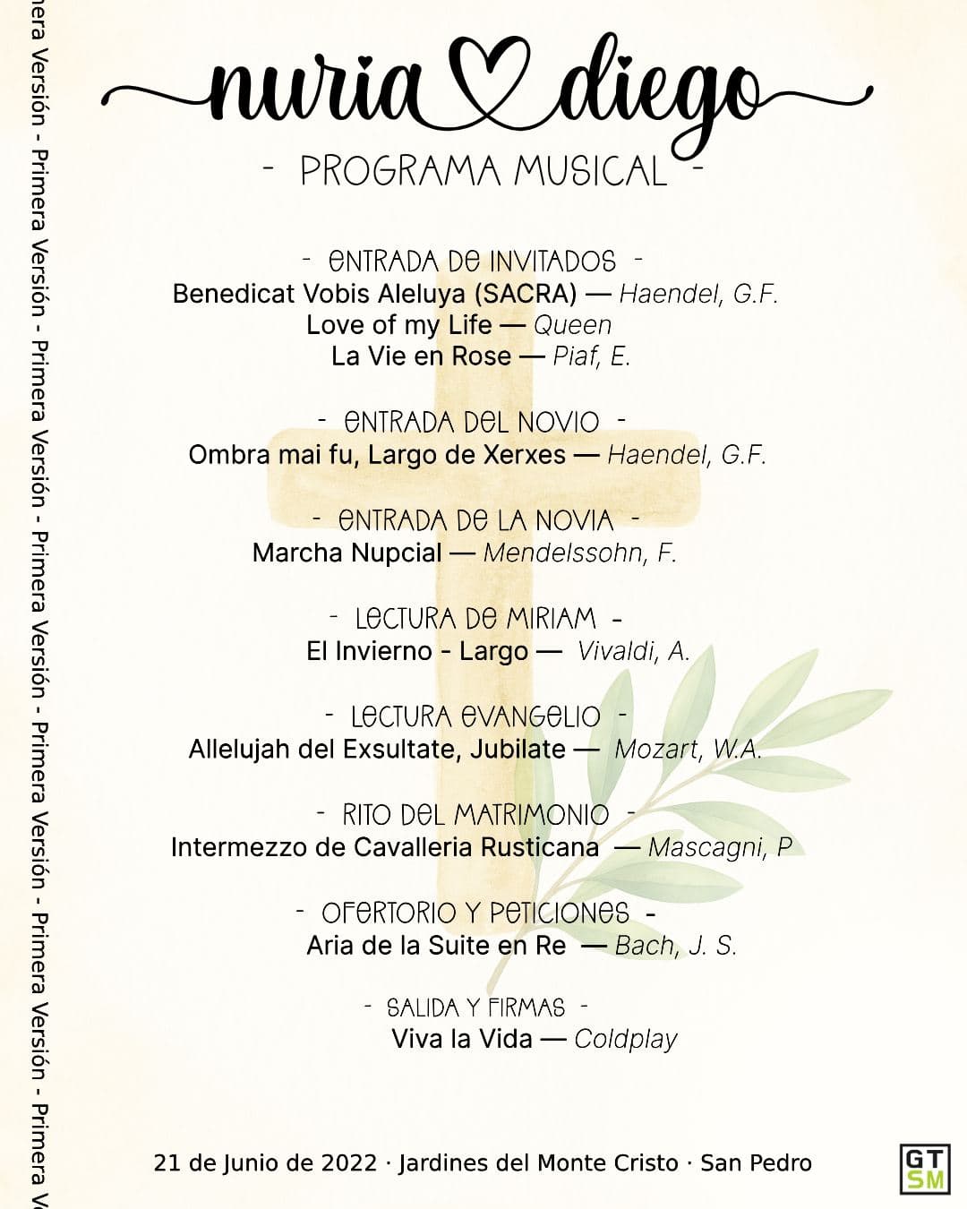 Propuesta de programa musical 2