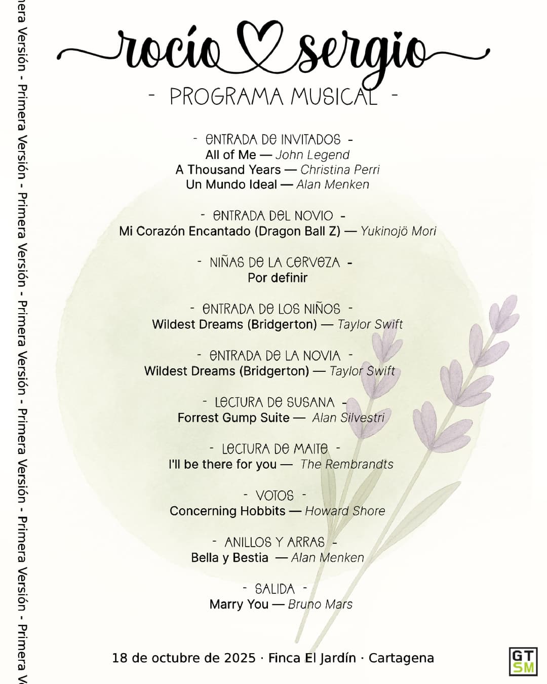 Propuesta de programa musical 2